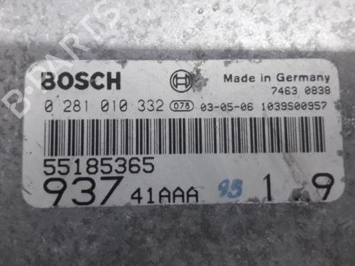 Engine control unit (ECU) ALFA ROMEO 147 (937_) 1.9 JTD (937.AXD1A, 937.BXD1A, 937.AXV1A, 937.BXB1A,... | BP31479707M57 