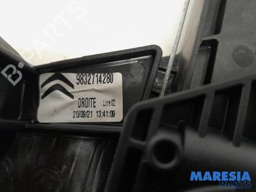 Rear right window mechanism CITROËN C4 III (BA_, BB_, BC_) ë-C4 (BCZKXC, BZCKSC) | BP31532785C25