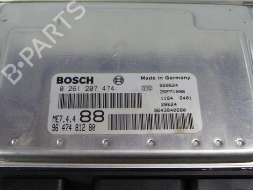 Engine control unit (ECU) PEUGEOT 307 (3A/C) 1.6 16V | BP31449042M57 