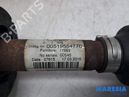 Right front driveshaft FIAT 500 (312_) 0.9 (312AXP1A) | BP40157791M39  - Image 5