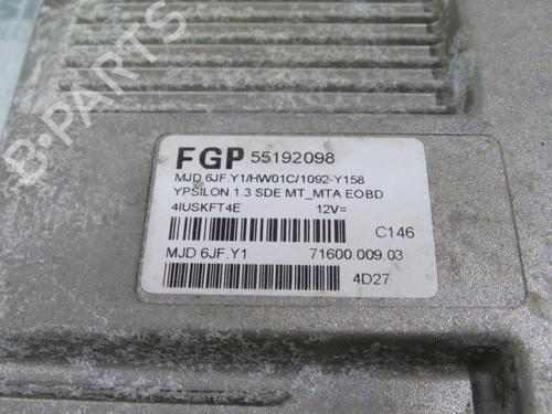 Engine control unit (ECU) LANCIA YPSILON (843_) 1.3 JTD (843.AXD11, 843.AXD1A) | BP31476574M57 - Image 2