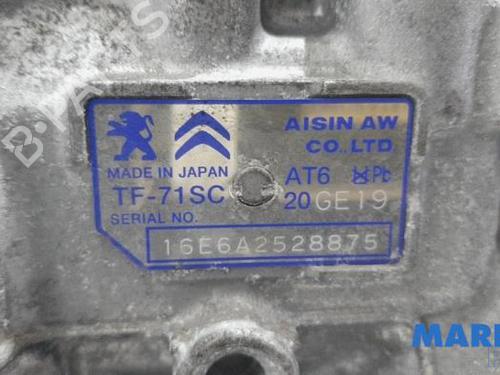 Gearbox CITROËN C4 Grand Picasso II (DA_, DE_) 1.6 THP 165 | BP31439389M3 