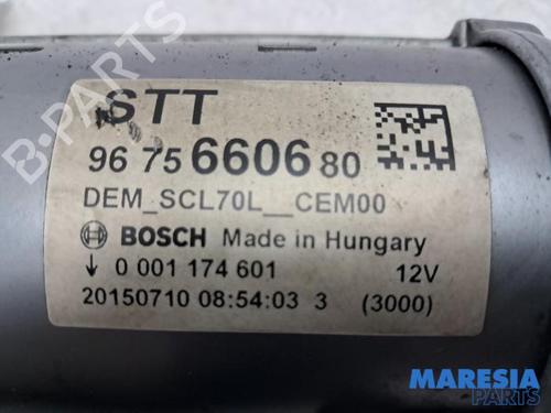 Starter CITROËN C4 CACTUS 1.6 BlueHDi 100 | BP37992422M8 - Image 2