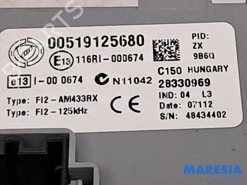 Engine control unit (ECU) FIAT 500 (312_) 1.2 (312AXA1A) | BP31485988M57 