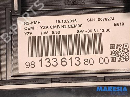 Instrument cluster CITROËN C3 III (SX) 1.2 VTi 82 | BP31499942C47