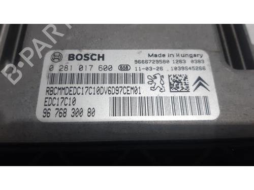 Engine control unit (ECU) CITROËN DS3 (SA_) 1.6 HDi 90 | BP31468253M57 