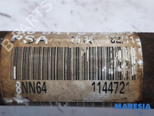 Left front driveshaft PEUGEOT 3008 I MPV (0U_) 1.6 VTi | BP31532677M38 