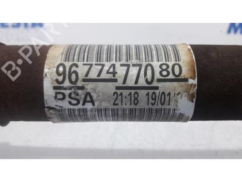 Left front driveshaft CITROËN C4 CACTUS 1.6 BlueHDi 100 | BP31480072M38