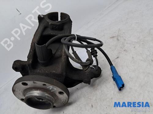 Used Left front steering knuckle PEUGEOT 208 I (CA_, CC_) 1.4 VTi (95 hp) 31506467