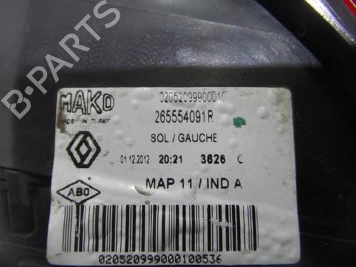 Left taillight RENAULT CLIO IV (BH_) 0.9 TCe 90 (BHNF, BHMA, BHMH, BHJK, BHJR) | BP31383662C34