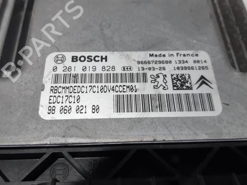 Engine control unit (ECU) CITROËN DS3 (SA_) 1.4 HDi 70 (SA8HP4) | BP31445794M57