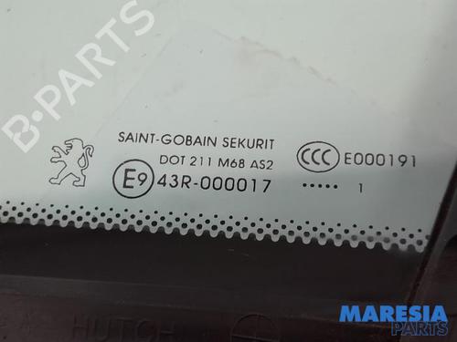 Front left quarter glass PEUGEOT 3008 I MPV (0U_) 1.6 THP | BP31494479C111