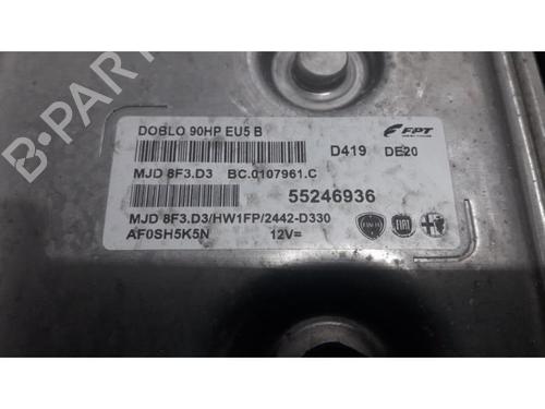 Engine control unit (ECU) FIAT DOBLO Cargo (263_) 1.3 D Multijet | BP31504761M57 