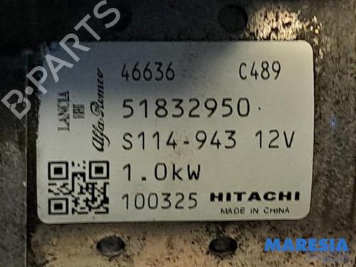 Starter ABARTH 500C / 595C / 695C 1.4 (312.AXF1A, 312.AXF11, 312.AXD1A) | BP31416963M8 