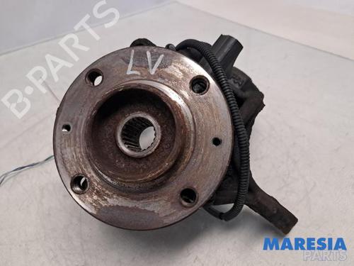 Used Left front steering knuckle PEUGEOT 208 I (CA_, CC_) 1.2 VTI 82 (82 hp) 31406356