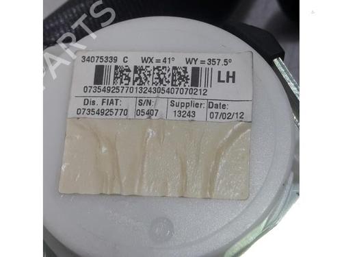 Rear left seatbelt FIAT 500 (312_) 0.9 (312AXG1A, 312.AXG11) | BP31515077I29
