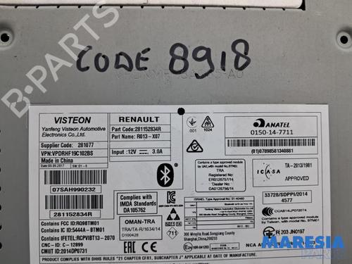 Radio RENAULT TWINGO III (BCM_, BCA_) 1.0 SCe 70 | BP36093276E6 - Image 11