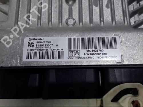 Engine control unit (ECU) PEUGEOT 508 I (8D_) 1.6 HDi | BP31461037M57 