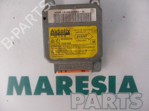 Used ECU airbags CITROËN BERLINGO / BERLINGO FIRST MPV (MF_, GJK_, GFK_) 1.8 i (MFLFX) (90 hp) 31528459