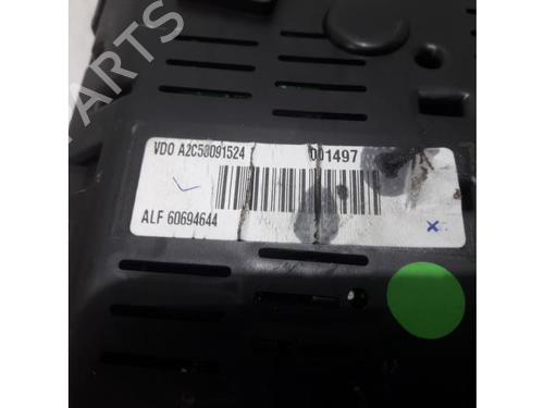 Instrument cluster ALFA ROMEO 159 (939_) 2.2 JTS (939AXB1B, 939AXB11) | BP31419910C47 