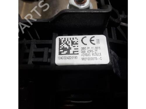 Driver airbag RENAULT MEGANE III Grandtour (KZ0/1) 1.5 dCi (KZ09, KZ0D, KZ1G, KZ29, KZ14, KZ1W, KZ10, KZ1F,... | BP31400320C9