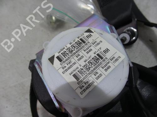 Rear right seatbelt ABARTH 500 / 595 / 695 1.4 (312.AXF11, 312.AXF1A) | BP31424194I28