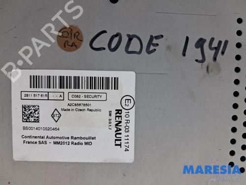 Radio RENAULT CAPTUR I (J5_, H5_) 0.9 TCe 90 | BP38090645E6 - Image 3