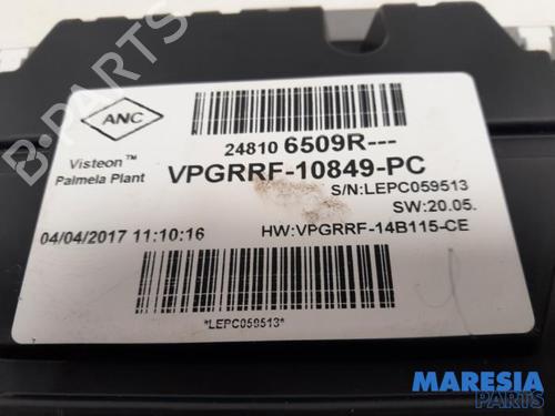 Instrument cluster RENAULT CAPTUR I (J5_, H5_) 0.9 TCe 90 | BP31494452C47 