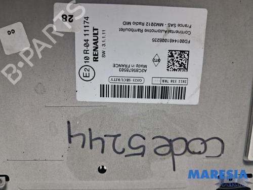Radio RENAULT CAPTUR I (J5_, H5_) 0.9 TCe 90 | BP39725984E6 - Image 3