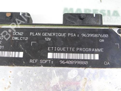 Engine control unit (ECU) PEUGEOT 206 Hatchback (2A/C) 1.9 D | BP31437995M57 - Image 2