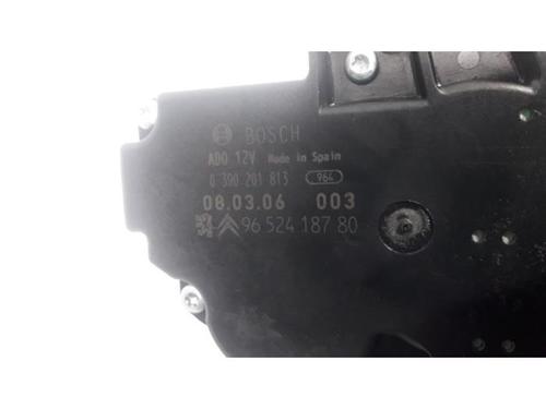 Rear wiper motor PEUGEOT 207 (WA_, WC_) 1.6 16V VTi | BP31468705M102 