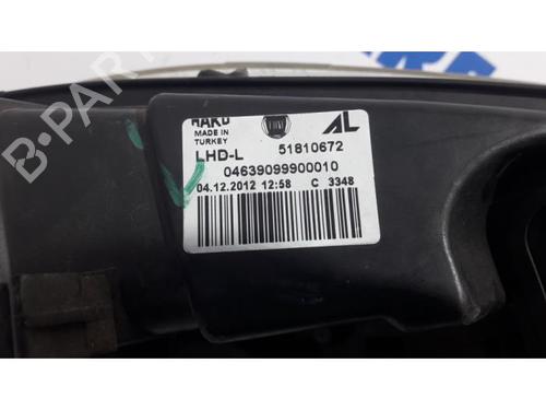 Left headlight FIAT DOBLO Cargo (263_) 1.6 D Multijet (263WXD1B, 263WXR1B, 263WXX1B, 263ZXD1B,... | BP31458439C28 