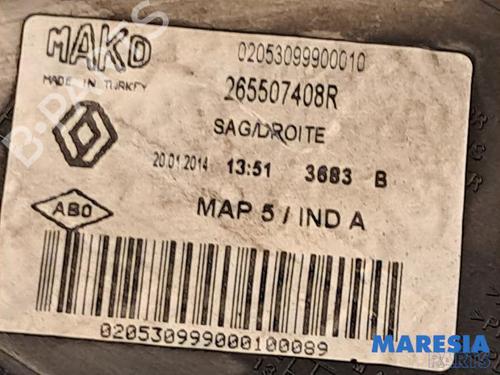 Right taillight RENAULT CLIO IV Grandtour (KH_) 0.9 TCe 90 | BP31410961C35 