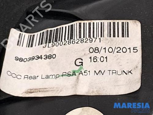 Left taillight CITROËN C3 II (SC_) 1.2 VTi 82 | BP31490973C34 