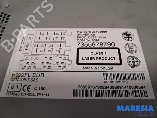 Radio FIAT PUNTO (199_) 0.9 | BP31531228E6