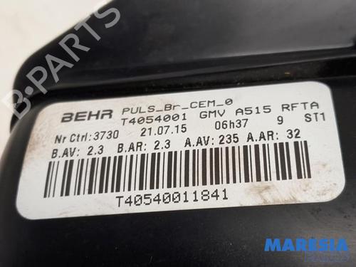 Heater blower motor CITROËN C4 CACTUS 1.2 VTi 82 | BP31503295M62