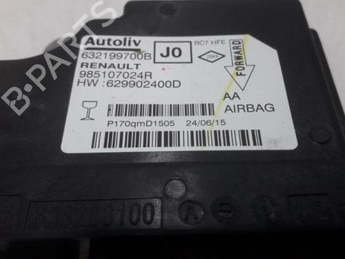 ECU airbags RENAULT KADJAR (HA_, HL_) 1.5 dCi 110 (HLA3) | BP31512367M53