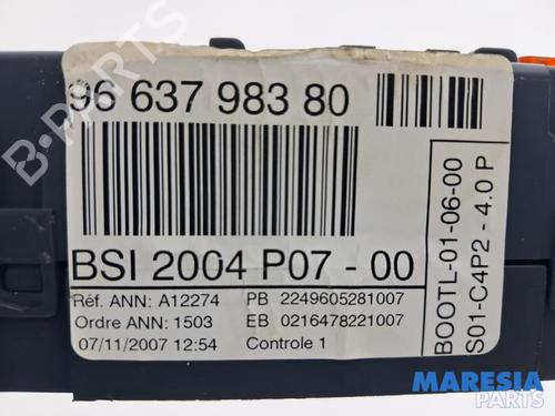 Engine control unit (ECU) PEUGEOT 207 CC (WD_) 1.6 16V | BP36873368M57  - Image 5