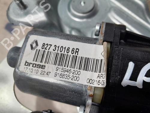 Rear left window mechanism RENAULT SCÉNIC III (JZ0/1_) 1.5 dCi | BP31483613C24
