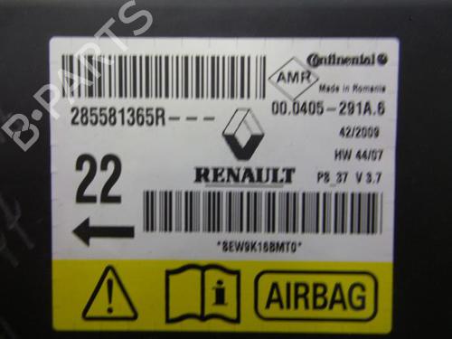 ECU airbags RENAULT MEGANE III Grandtour (KZ0/1) 1.6 16V (KZ0U, KZ1B, KZ1U) | BP31502509M53