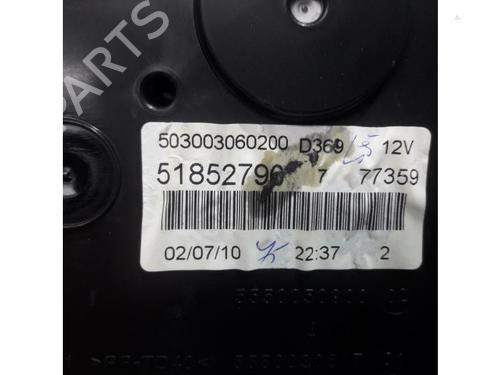 Instrument cluster FIAT PUNTO EVO (199_) 1.3 D Multijet | BP31435319C47