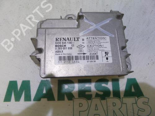 Used ECU airbags RENAULT CLIO III (BR0/1, CR0/1) 1.2 16V (BR0P, CR0P) (101 hp) 31521495