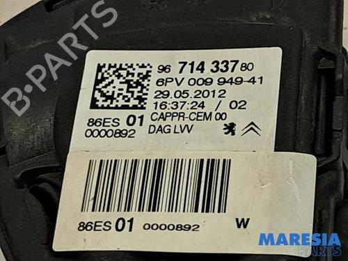 Pedal PEUGEOT 208 I (CA_, CC_) 1.4 HDi | BP31396570I4 