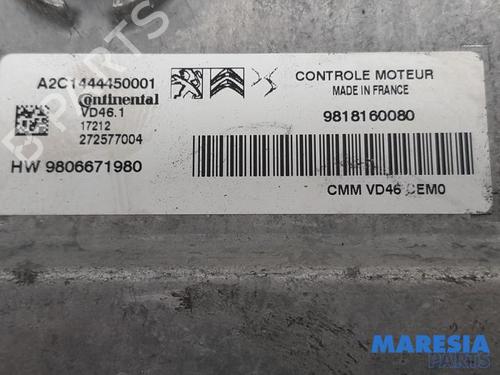 Engine control unit (ECU) PEUGEOT 208 I (CA_, CC_) 1.2 THP 110 | BP31492653M57 - Image 5