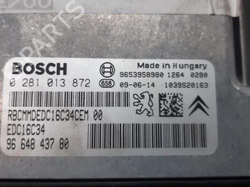 Engine control unit (ECU) PEUGEOT 207 SW (WK_) 1.6 HDi | BP31536347M57 - Image 2