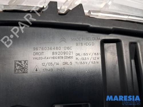 Right daytime light CITROËN C4 Picasso II 1.6 THP 155 | BP31513093C103