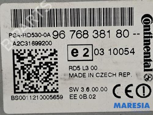 Radio CITROËN C4 II (NC_) 1.6 VTi 120 (NC5FS0, NC5FS9) | BP31470580E6 - Image 5