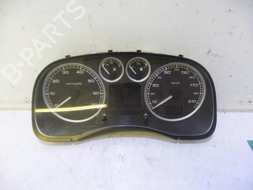 Used Instrument cluster PEUGEOT 307 (3A/C) 1.6 16V (109 hp) 31481177