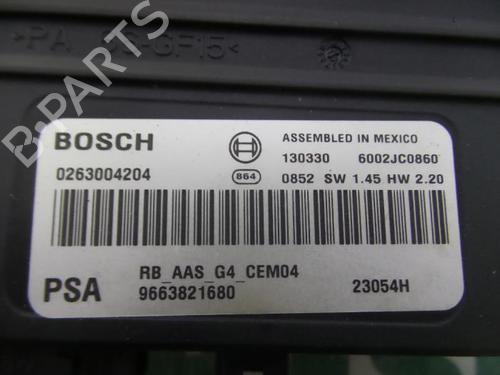 Electronic module PEUGEOT 308 SW I (4E_, 4H_) 1.6 HDi | BP31435598M83