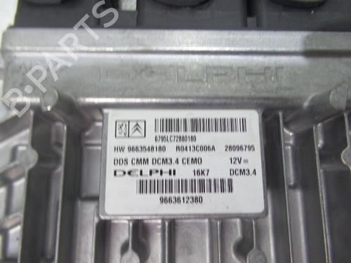 Engine control unit (ECU) PEUGEOT 407 Coupe (6C_) 2.0 HDi | BP31418456M57